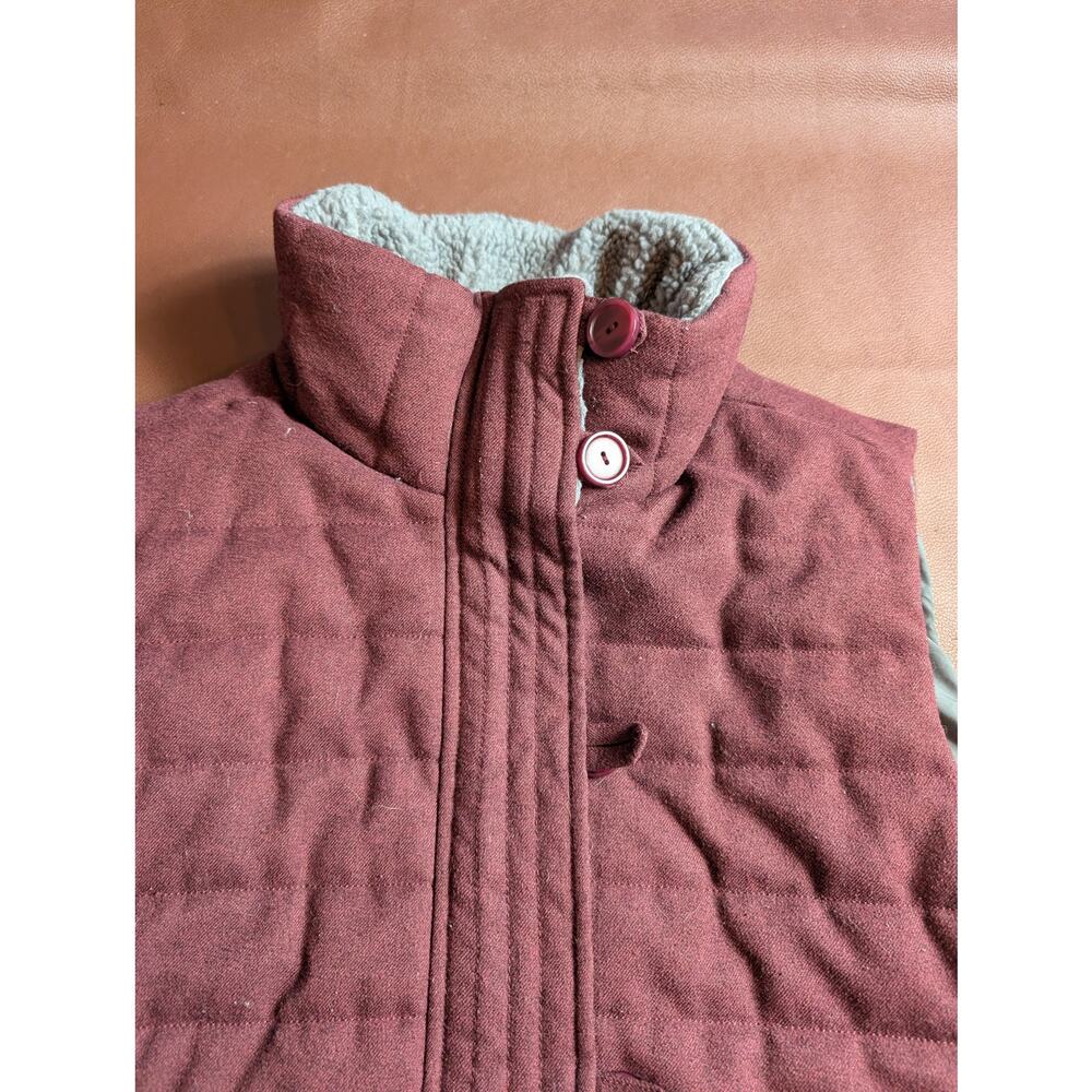 Patagonia Vest Burgundy Womens Large - Picture 3 of 9